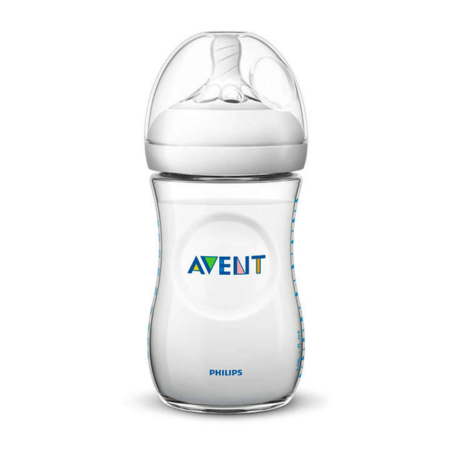 Philips Avent Philips Avent - Natural Babyflesje - 260ml - 1+M