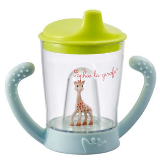 Sophie de Giraffe Sophie de Giraffe - Lekvrije Beker - 6+M - 180ml