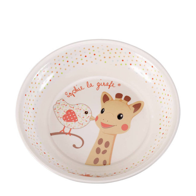 Sophie de Giraffe - Maaltijd Set Rood - 5 delig
