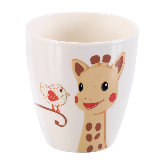 Sophie de Giraffe - Maaltijd Set Rood - 5 delig