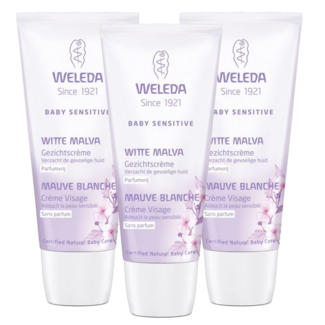 Weleda Weleda Malva - Gezichtscréme – 3 x 50ml – Voordeelverpakking