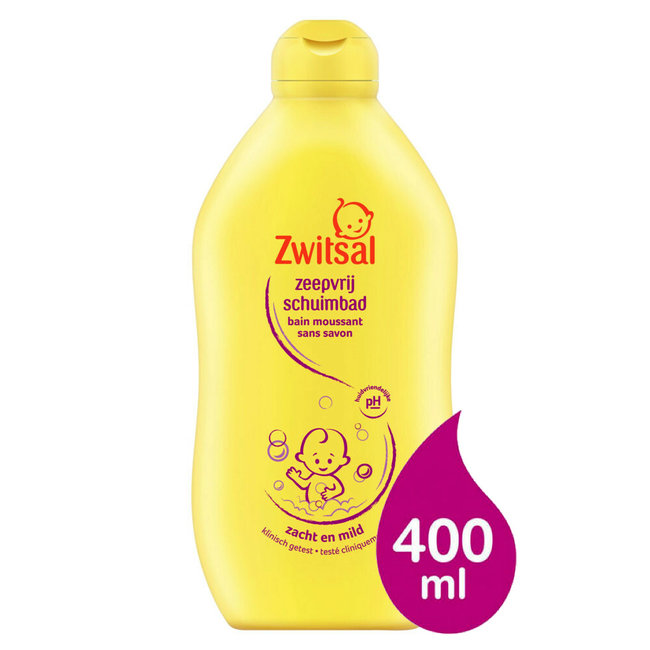 Zwitsal Baby Schuimbad - Zeepvrij - 400ml - Aanbieding