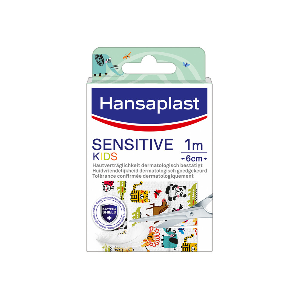 gevolgtrekking slecht Ruim Hansaplast - Sensitive Kids Pleisters - 1M x 6CM - Babydrogist.nl