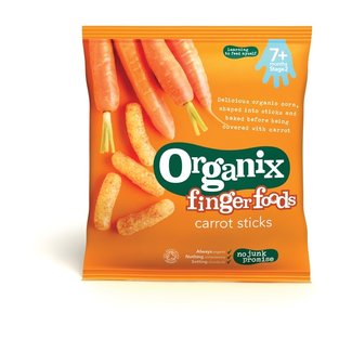 Organix Organix - Fingerfoods Maïs Knabbels - 6+M - 20gr - met Wortel