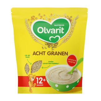 Olvarit Olvarit - Acht Granen - 12+M - 200gr