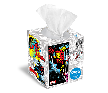 bron slachtoffers timer Kleenex - Tissues Disney Iron Man - 56 stuks - Babydrogist.nl