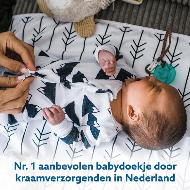 WaterWipes - Billendoekjes - Gevoelige huid - 9 x 60 stuks - 99,9% Water - Plastic vrij