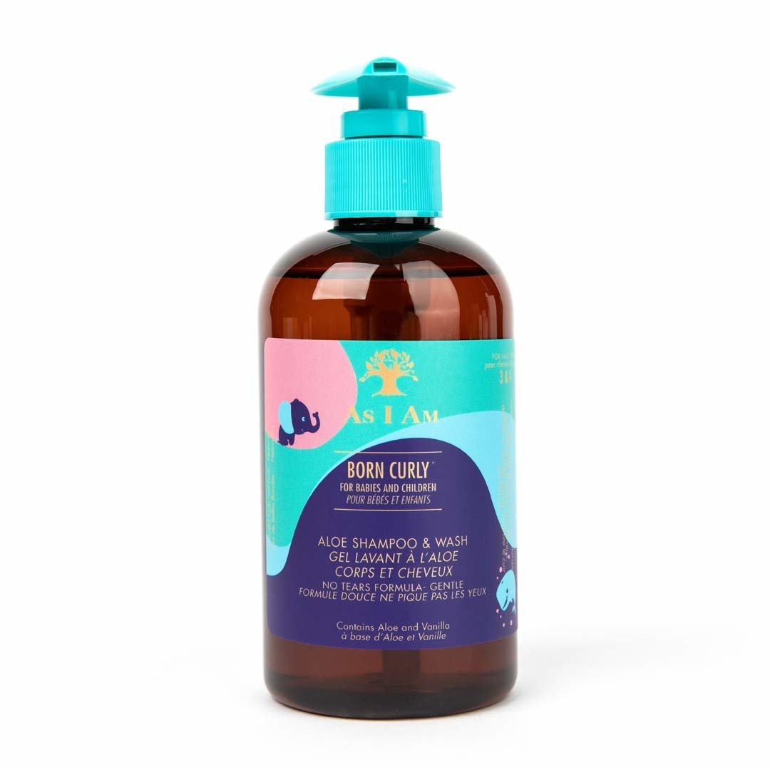 As I Am - Born Curly - Aloe Shampoo & Wasgel - 240ml