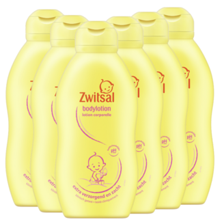 Zwitsal Zwitsal - Bodylotion - 6 x 400ml - Voordeelverpakking