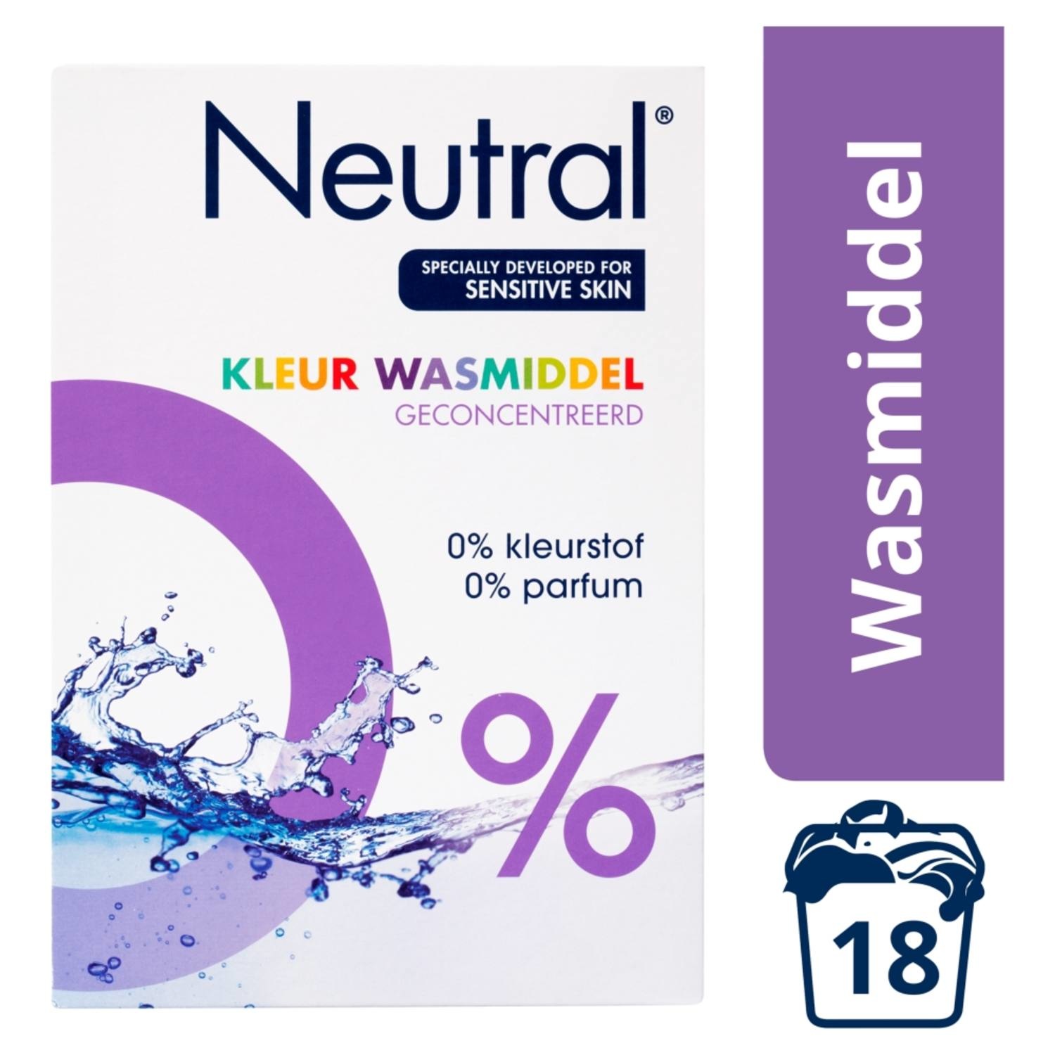 Neutral  Waspoeder Color - 1.2 kg - 18 wasbeurten