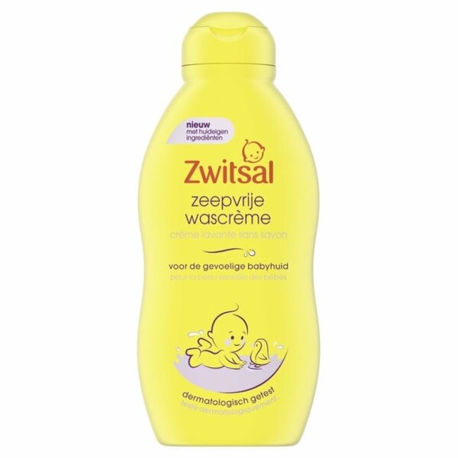 Zwitsal - Zeepvrije Wascreme - 6 x 200ml - Voordeelverpakking