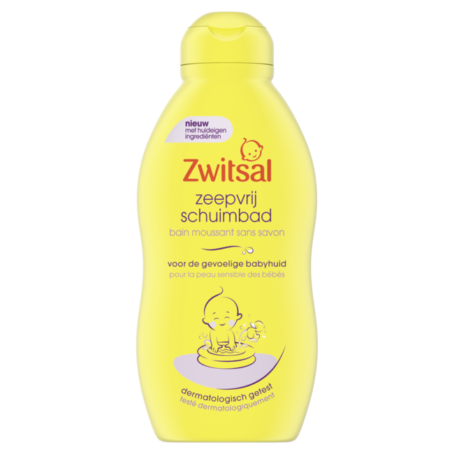 Zwitsal - Zeepvrij Schuimbad - 6 x 200 ml - Voordeelverpakking
