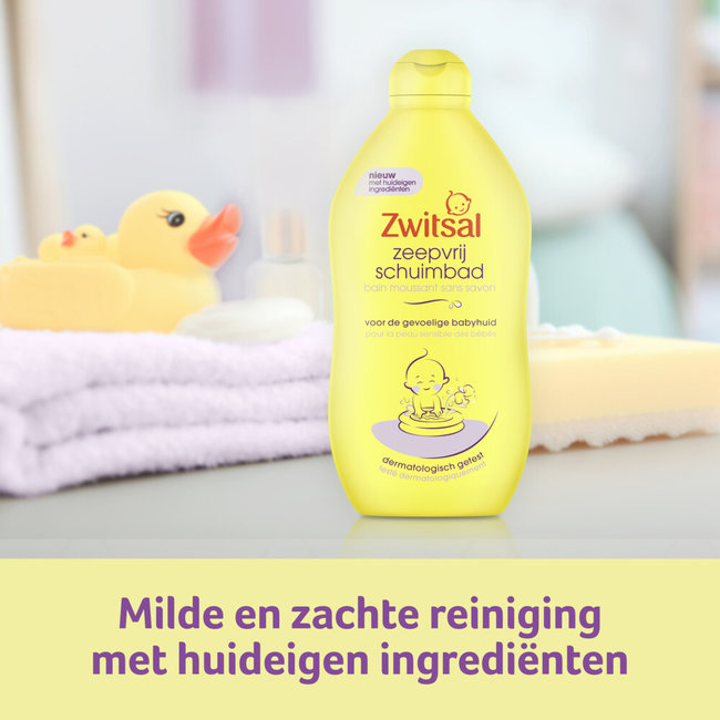 Zwitsal - Zeepvrij Schuimbad - 400 ml