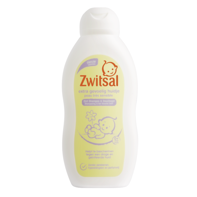 Zwitsal - Shampoo & Wasgel - Extra Gevoelig Huidje - 200ml
