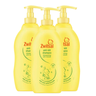 Zwitsal Zwitsal - Anti Klit Shampoo - 3 x 400ml - Voordeelpack