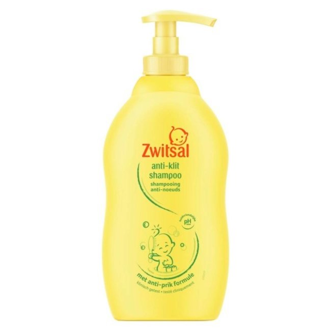 Zwitsal - Anti Klit Shampoo - 3 x 400ml - Voordeelpack