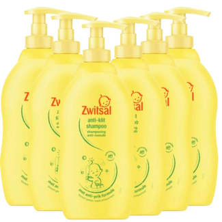 Zwitsal Zwitsal - Anti Klit Shampoo - 6 x 400ml - Voordeelverpakking