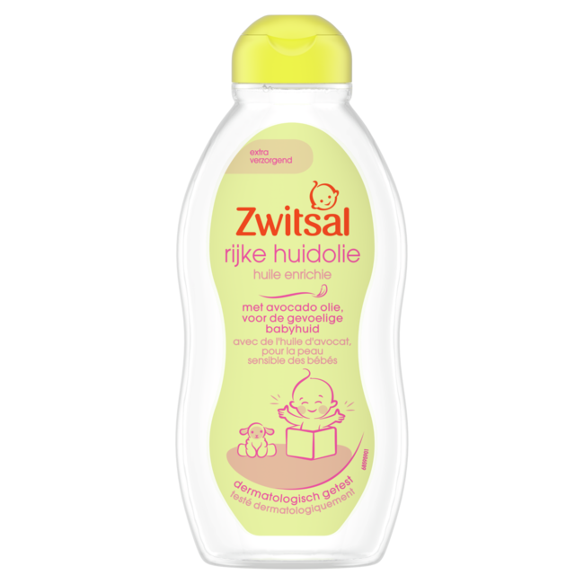 Zwitsal - Rijke Huidolie - Avocado - 6 x 200ml - Voordeelverpakking