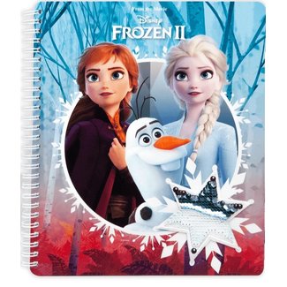 Disney Frozen Disney - Frozen - Notitieboek A5 - Met 31 stickers