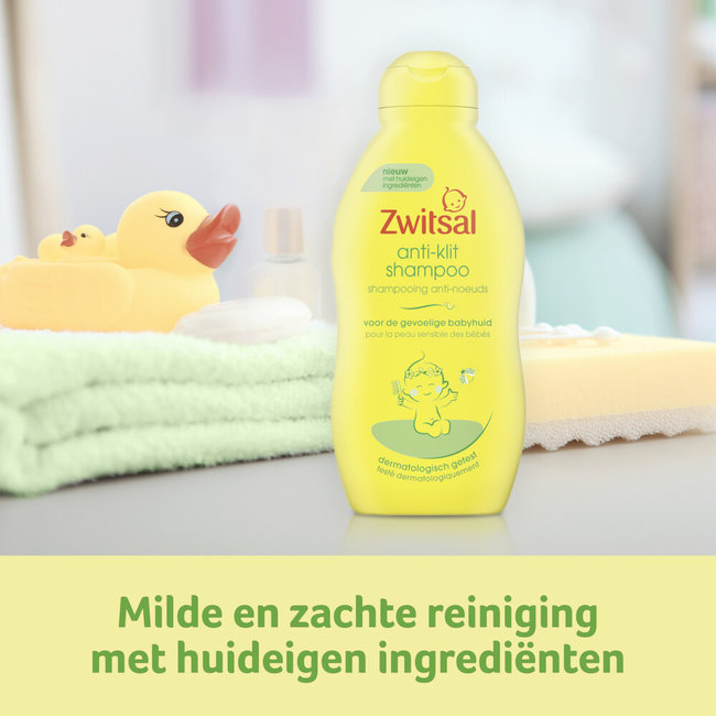 Zwitsal - Anti Klit Shampoo - 6 x 200ml - Voordeelverpakking