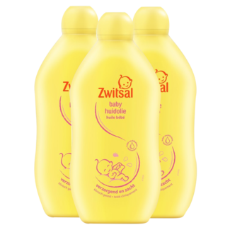 Zwitsal Zwitsal - Baby Huidolie - 3 x 400ml - Voordeelpack