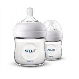 Philips Avent Philips Avent - Natural Babyfles - 0+ maanden - 2 x 125ml - SCF030/27