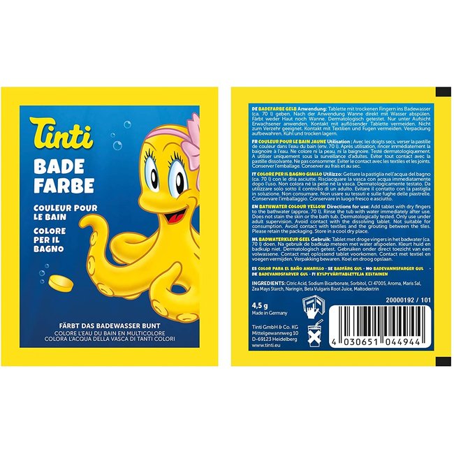 Tinti - Schatkist Verzorgingsplezier - 8 delig