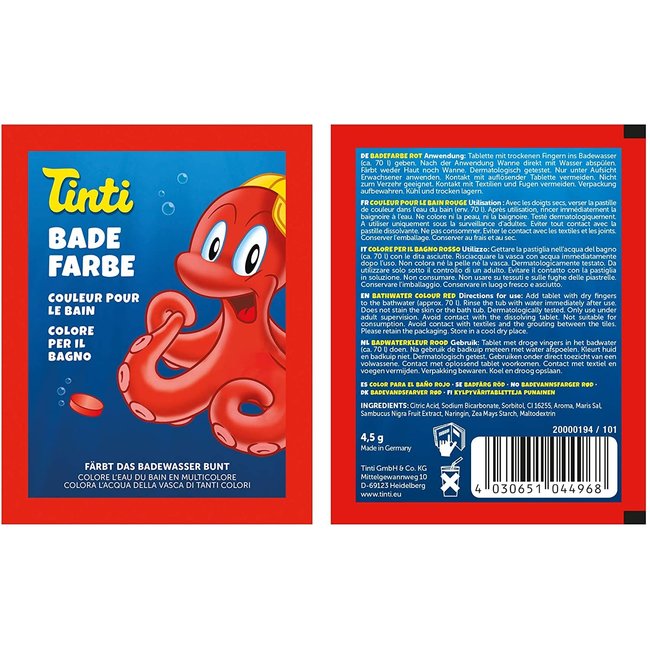 Tinti - Schatkist Verzorgingsplezier - 8 delig