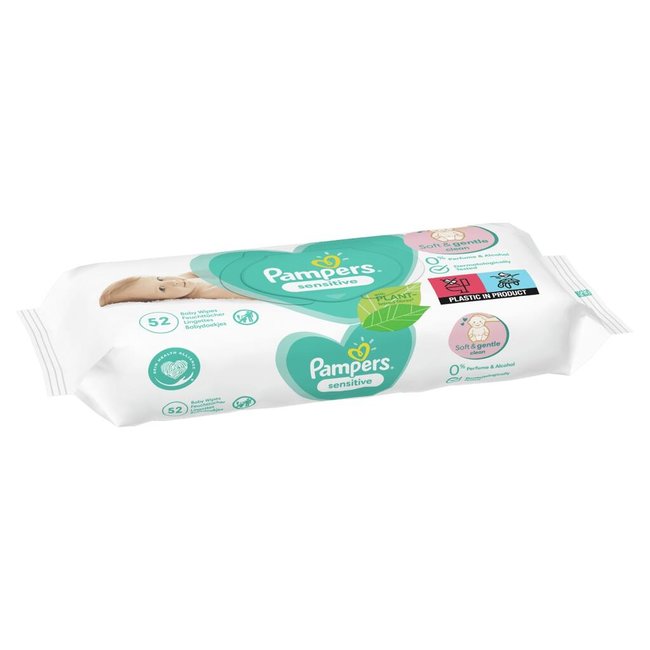 Pampers - Sensitive - Billendoekjes - 52 doekjes - 1 x 52
