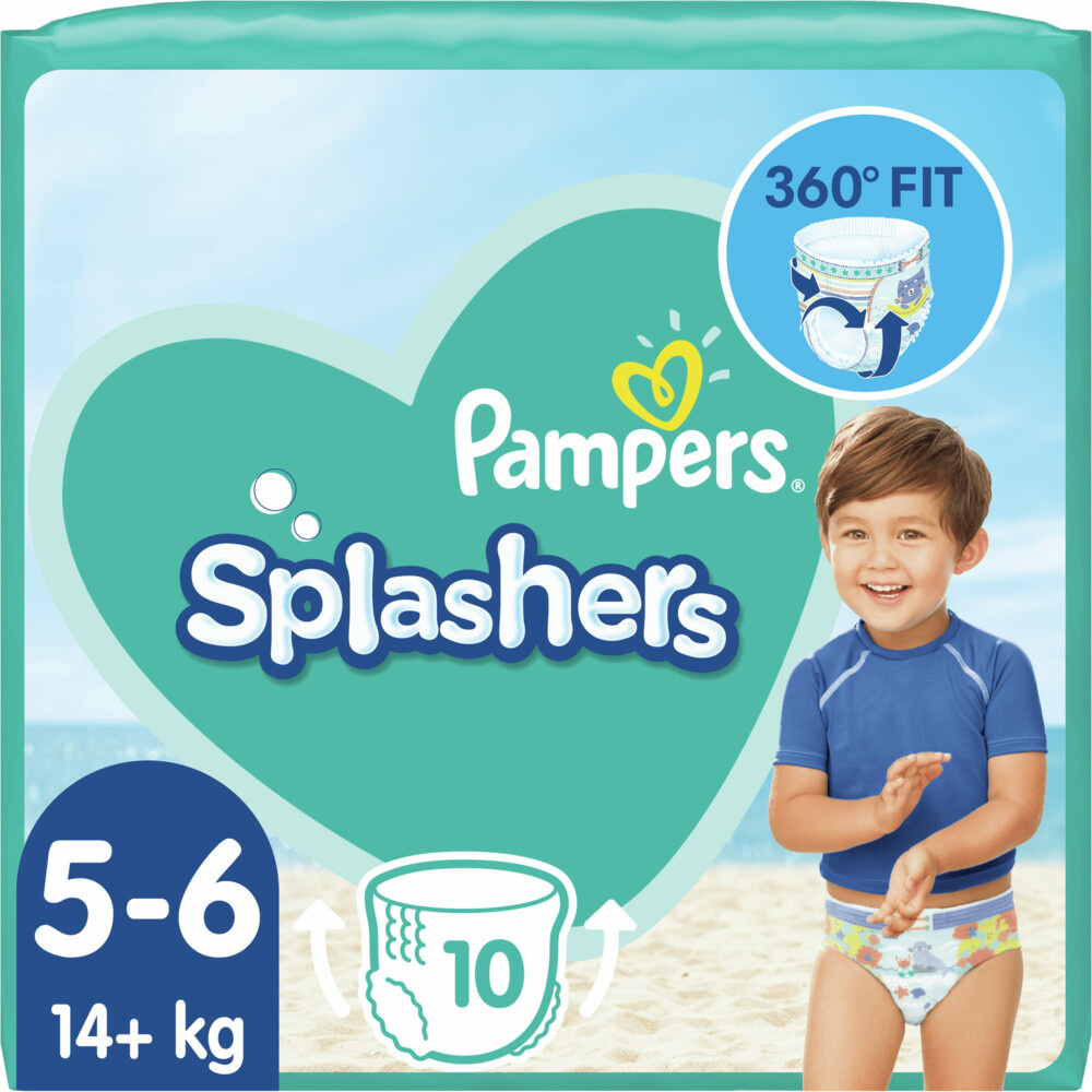 sleuf Maak avondeten deze Pampers - Splashers - Wegwerpbare Zwemluiers - Maat 5/6 - 10 stuks -  Babydrogist.nl