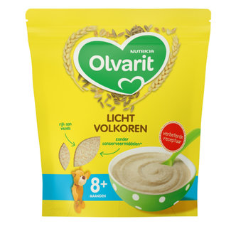 Olvarit Olvarit - Granenpap Licht Volkoren - 8+M - 200gr