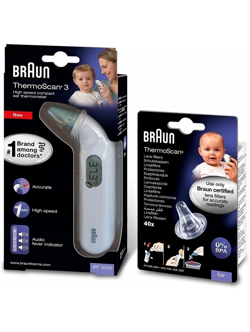 Stamboom plakboek bezorgdheid Braun - Digitale Oorthermometer - IRT3030 - Babydrogist.nl