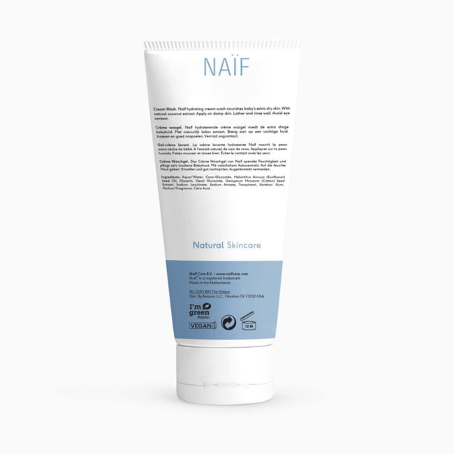 Naïf Care - Hydraterende Wascréme - 200 ml