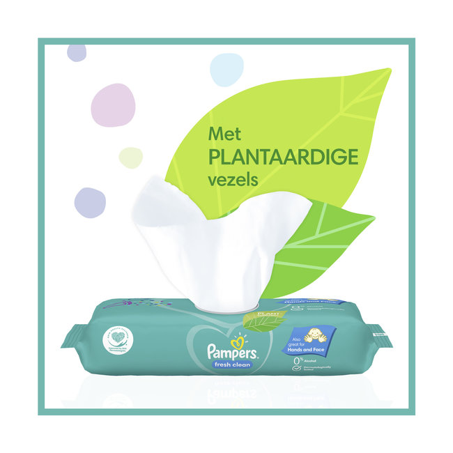 Pampers - Fresh Clean - Billendoekjes - 1872 doekjes - 36 x 52