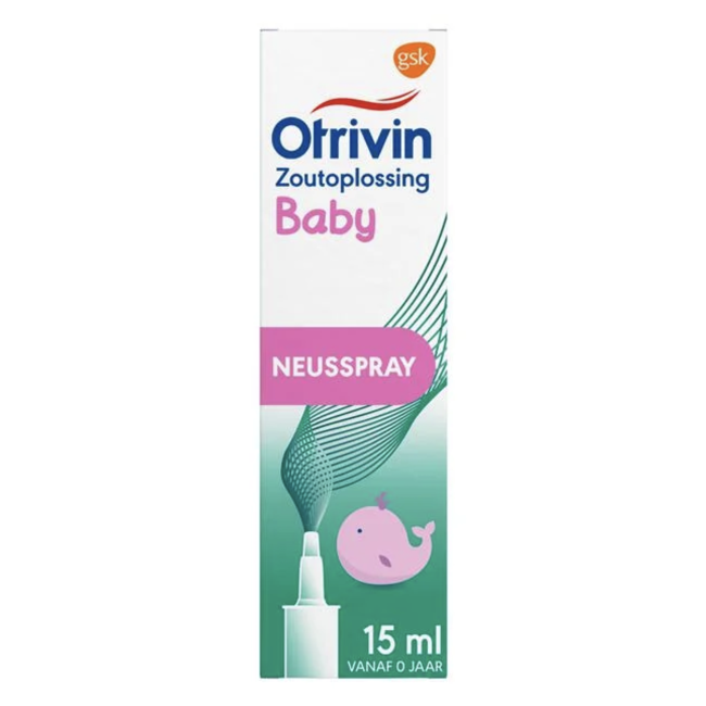 Otrivin - Baby Neusspray - Zoutoplossing - 15ml