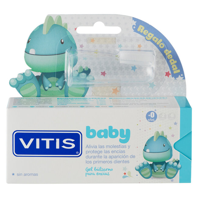 Vitis Vitis - Baby Tandgel - 30ml - met Vingertandenborstel