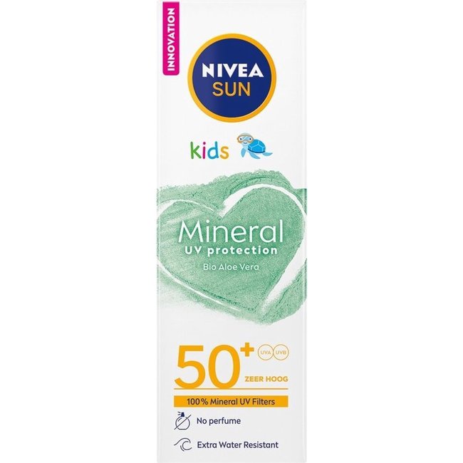 Nivea Nivea Sun Kids - Mineral UV Protection - Zonnebrand voor gezicht - SPF50+