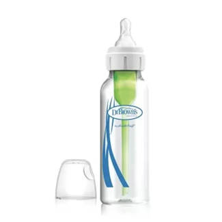 Dr. Brown's Dr Browns - Options+ Anti Koliek - Smalle Halsfles - Glas - 250ml