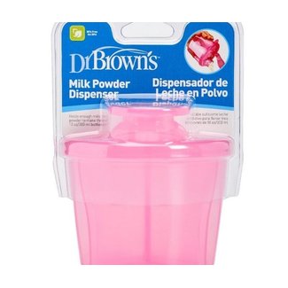 Dr. Brown Dr. Browns - Melkpoeder Dispenser - Roze - 300ml