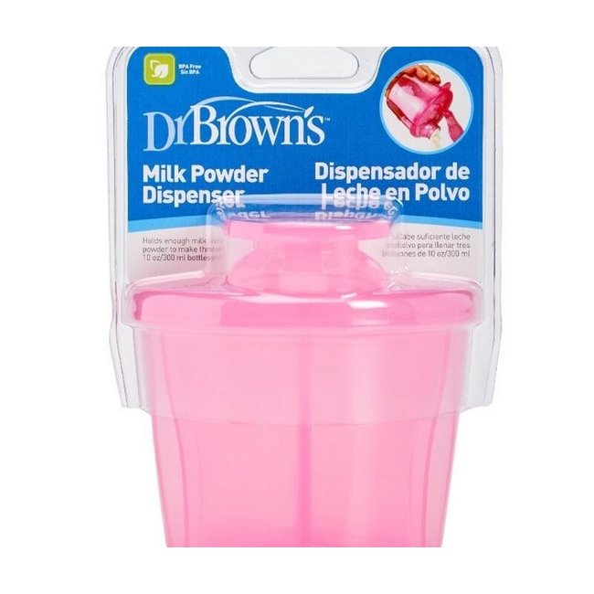 Dr. Brown's Dr. Browns - Melkpoeder Dispenser - Roze - 300ml