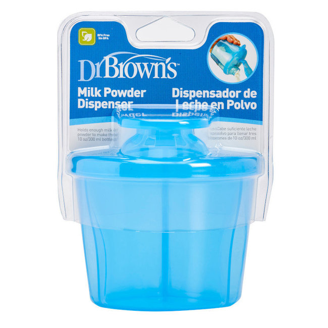 Dr. Brown Dr. Browns - Melkpoeder Dispenser - Blauw - 300ml
