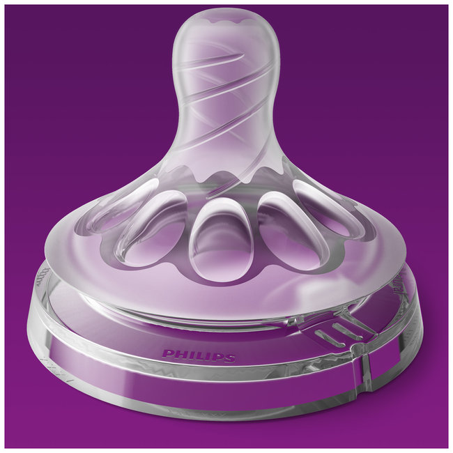 Philips Avent - Natural Flessenspeen - 3+ maanden - 2 stuks - SCF043/27