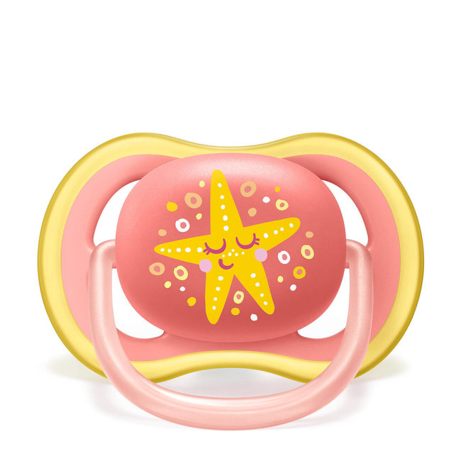 Philips Avent - Ultra Air - Fopspeen - 6/18 maanden - 2 stuks - SCF085/04