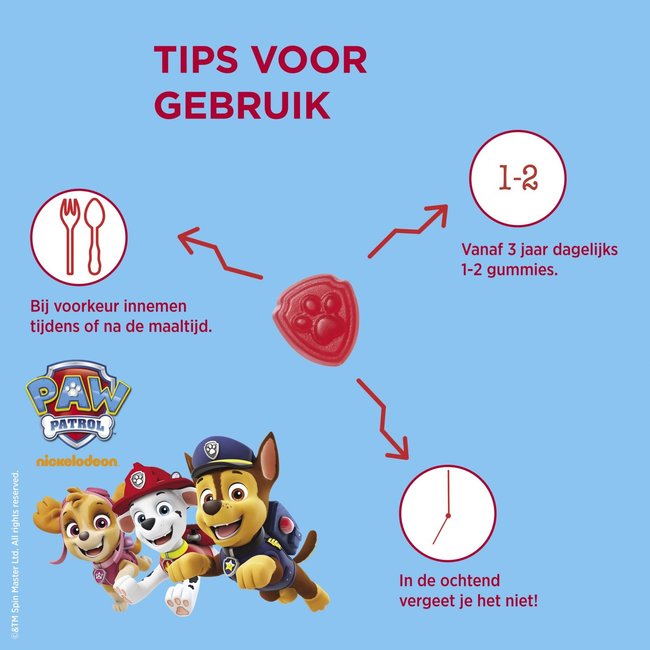 Dagravit - Kids Extra Multivitaminen - Gummies - 3/5 jaar - 60 stuks