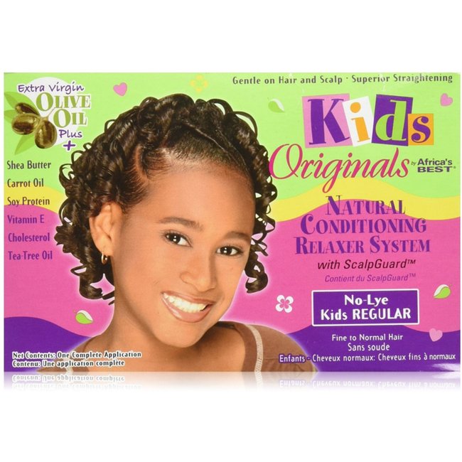 Africa's Best Africa's Best - Kids Originals - Natural Conditioning Relaxer Kit - 1 Complete behandeling