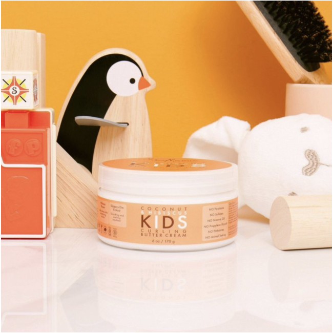 Shea Moisture - Coconut & Hibiscus Kids - Krul Haarcrème - 170 gram