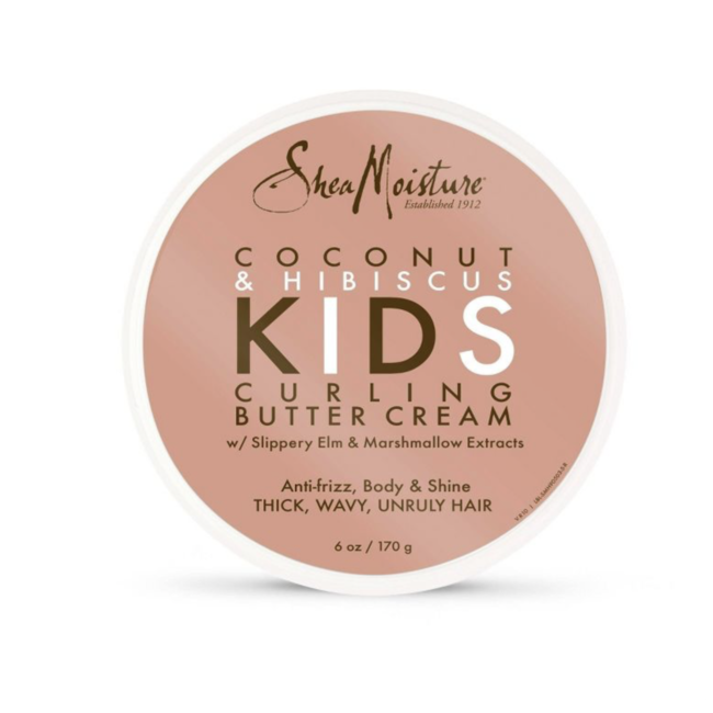 Shea Moisture Shea Moisture - Coconut & Hibiscus Kids - Krul Haarcrème - 170 gram