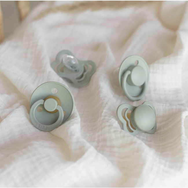 BiBS - Try it Collection - Fopspenen Fase 1 - Sage - 4 stuks