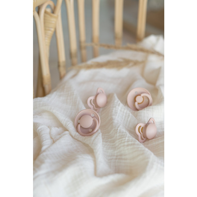 BiBS - Try it Collection - Fopspenen Fase 1 - Blush - 4 stuks