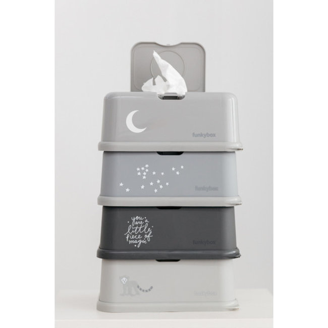 Funkybox - Clay Grey - Little Stars